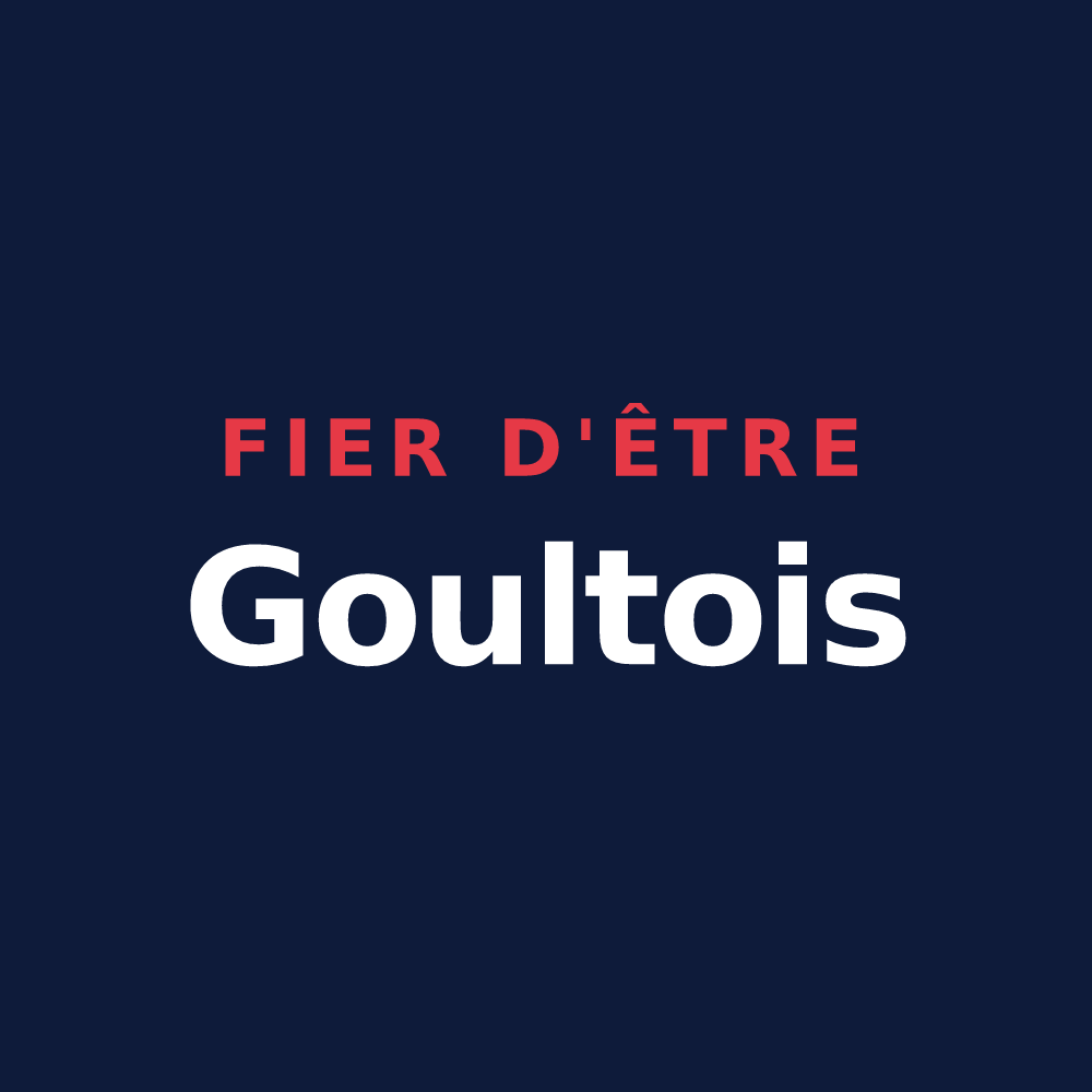 T-shirt « Fier d'être Goultois » — design pour Goult