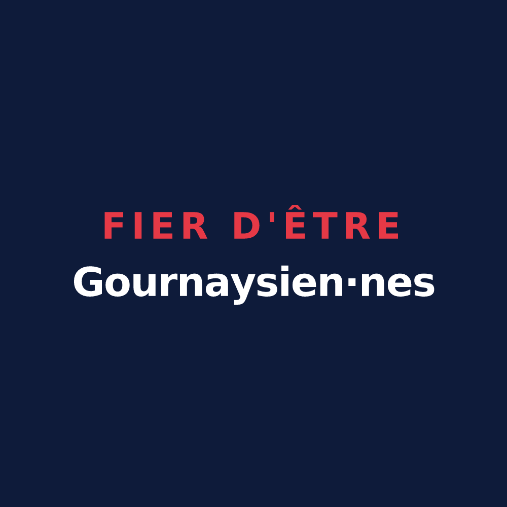 T-shirt « Fier d'être Gournaysien·nes » — design pour Gournay-sur-Marne