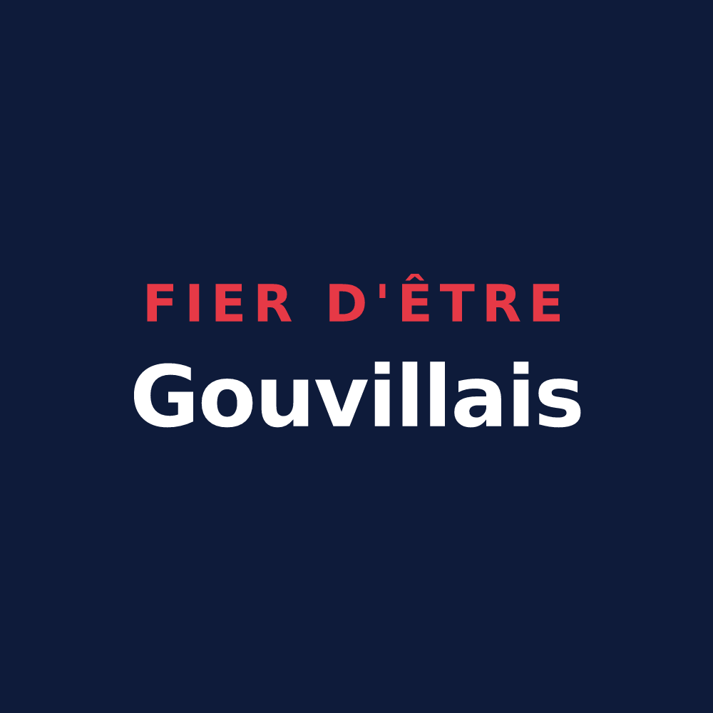T-shirt « Fier d'être Gouvillais » — design pour Gouville-sur-Mer