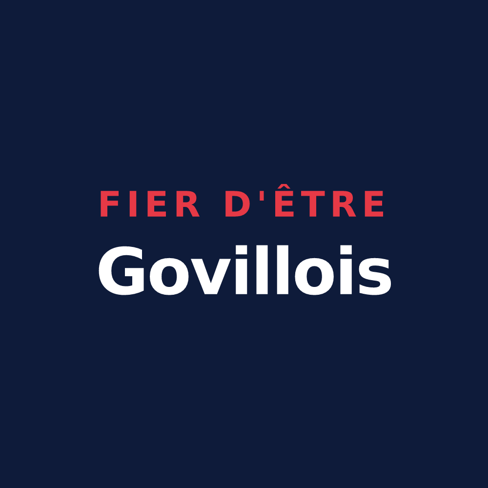 T-shirt « Fier d'être Govillois » — design pour Goviller