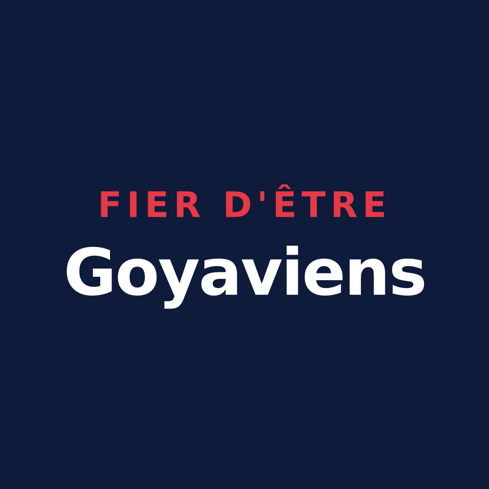 T-shirt « Fier d'être Goyaviens » — design pour Goyave