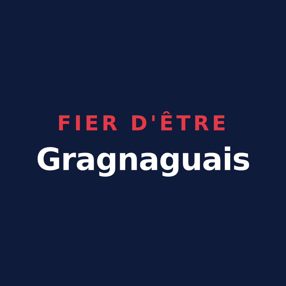 T-shirt « Fier d'être Gragnaguais » — design pour Gragnague