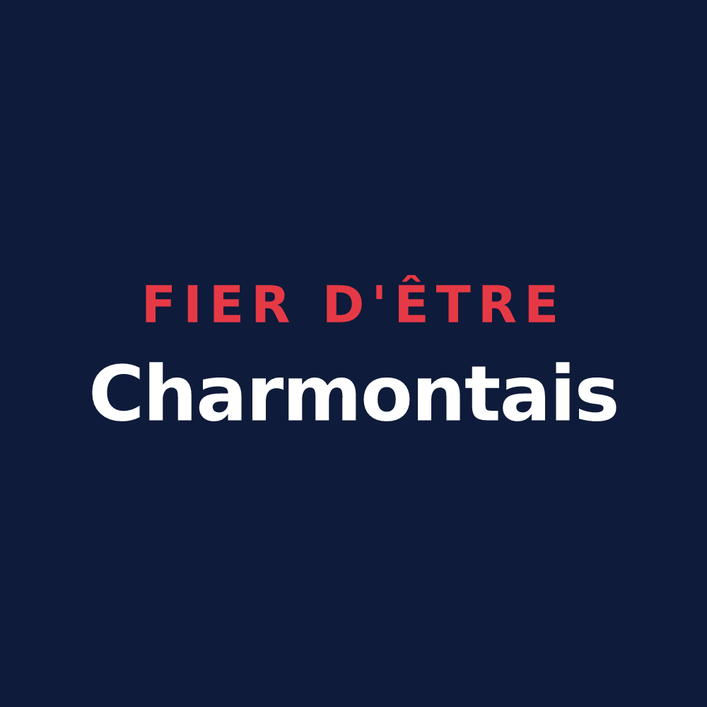 T-shirt « Fier d'être Charmontais » — design pour Grand-Charmont