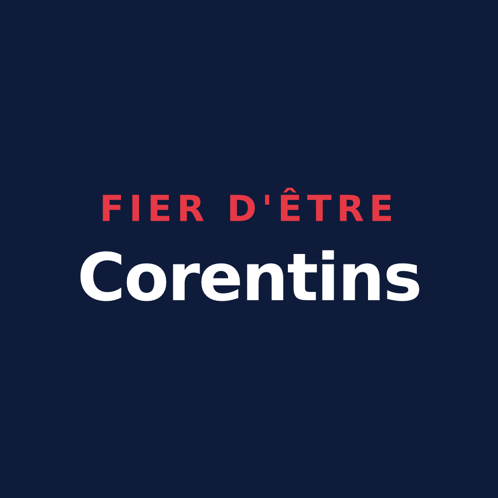 T-shirt « Fier d'être Corentins » — design pour Grand-Corent