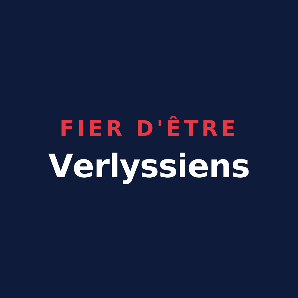 T-shirt « Fier d'être Verlyssiens » — design pour Grand-Verly