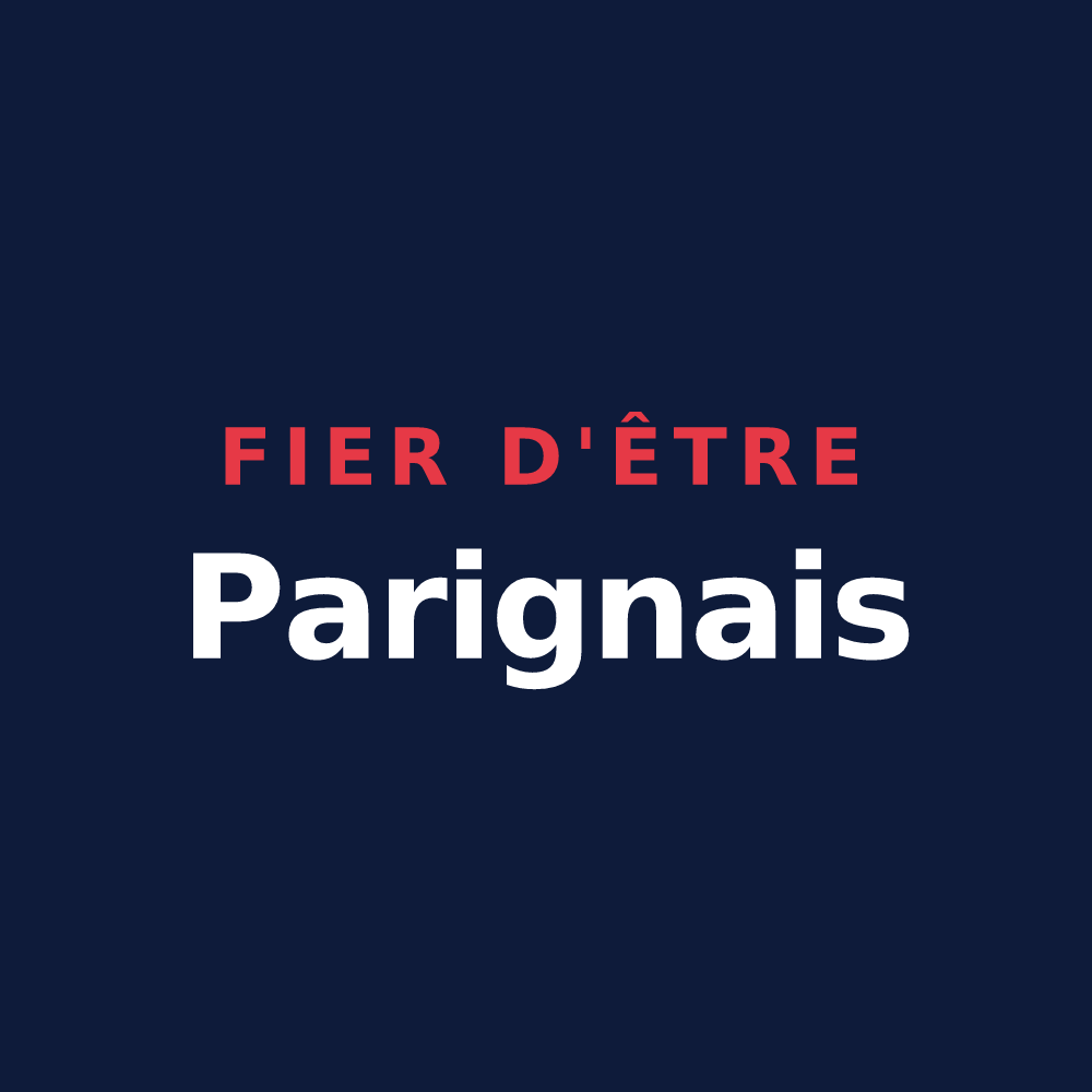 T-shirt « Fier d'être Parignais » — design pour Grandparigny