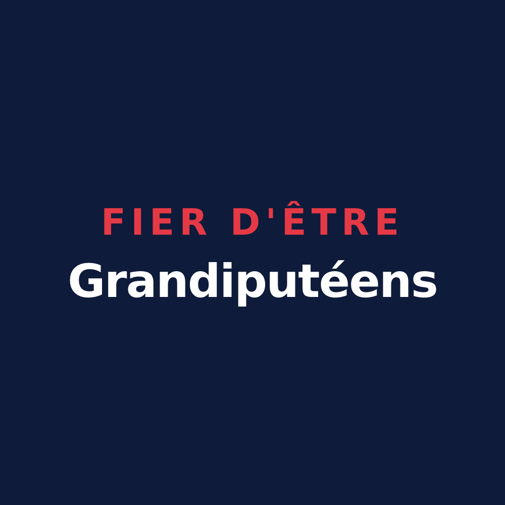 T-shirt « Fier d'être Grandiputéens » — design pour Grandpuits-Bailly-Carrois