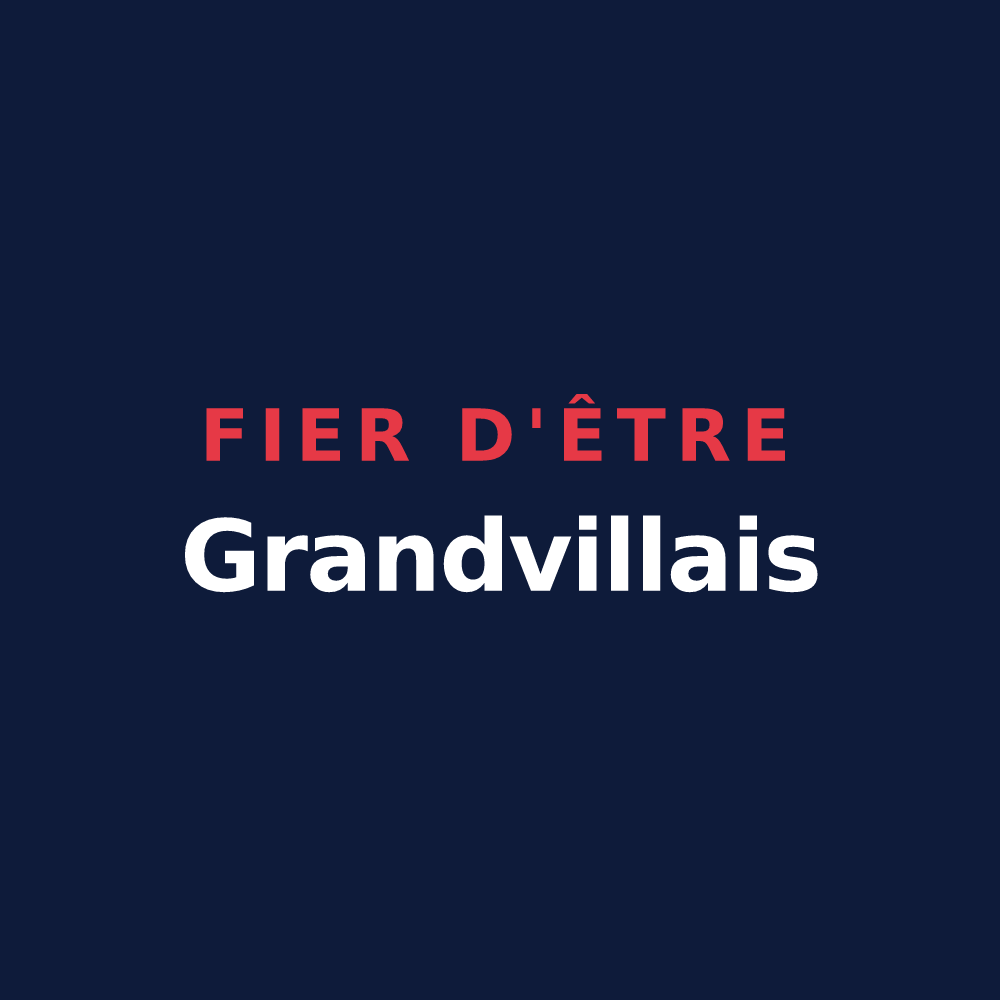 T-shirt « Fier d'être Grandvillais » — design pour Grandville