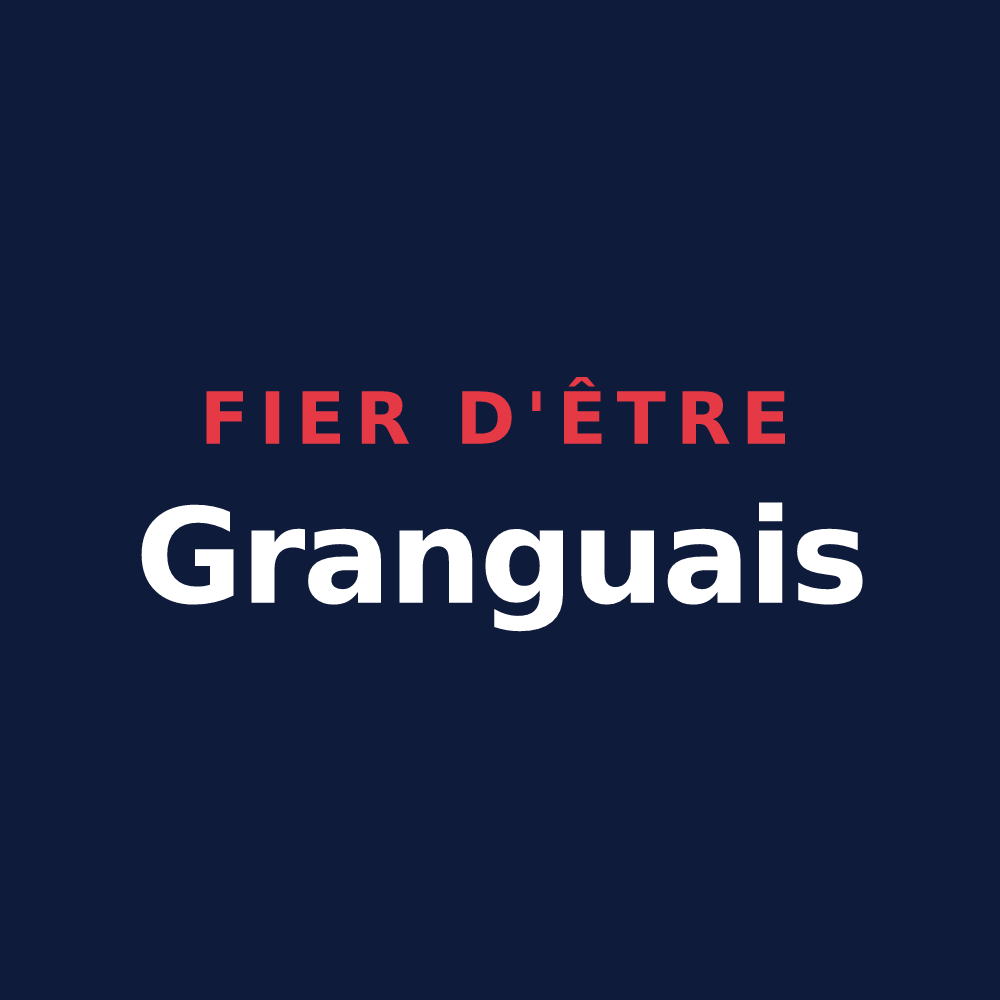T-shirt « Fier d'être Granguais » — design pour Grangues