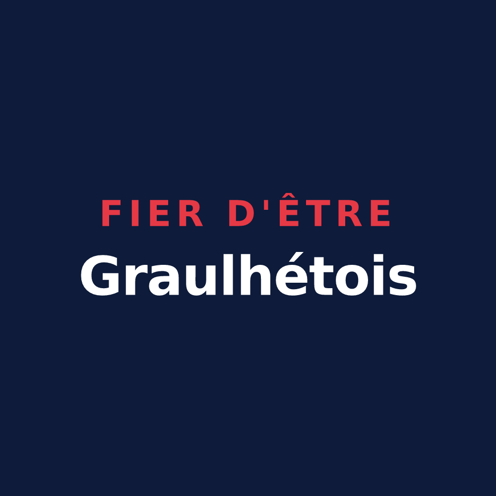 T-shirt « Fier d'être Graulhétois » — design pour Graulhet