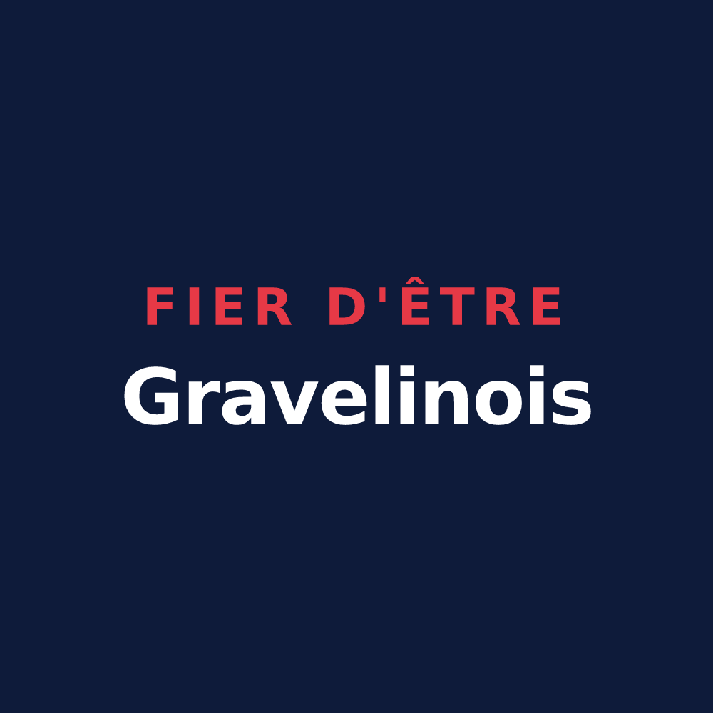 T-shirt « Fier d'être Gravelinois » — design pour Gravelines