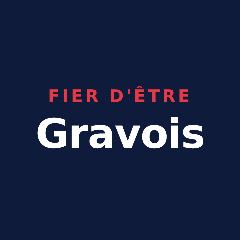 T-shirt « Fier d'être Gravois » — design pour Graves-Saint-Amant