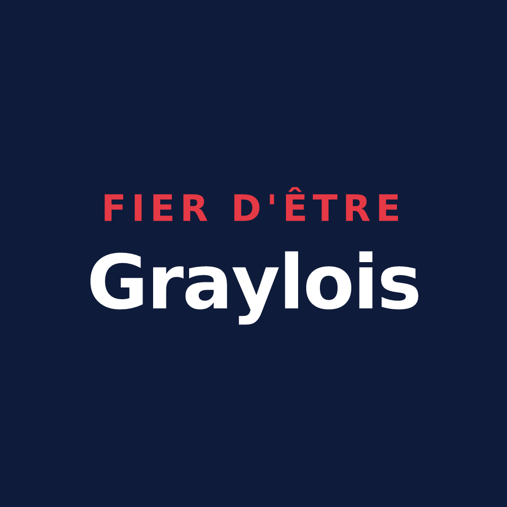 T-shirt « Fier d'être Graylois » — design pour Gray
