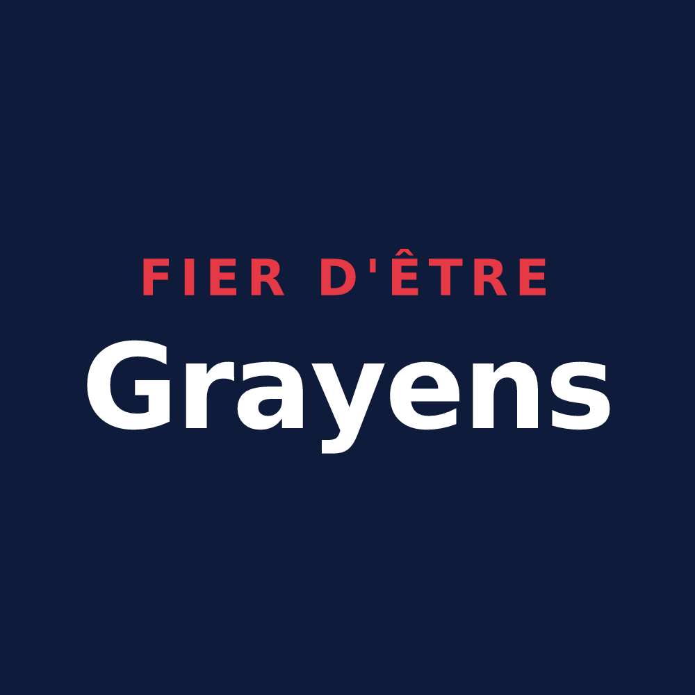 T-shirt « Fier d'être Grayens » — design pour Graye-sur-Mer