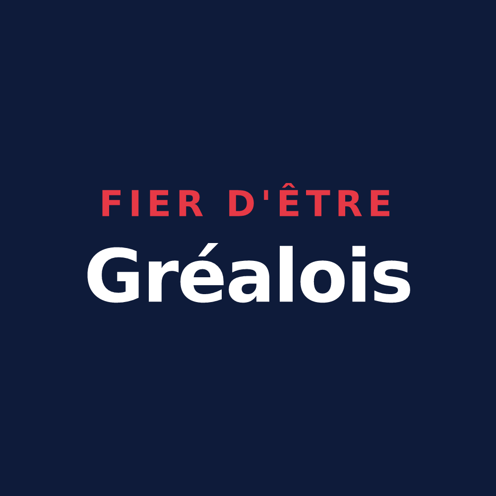 T-shirt « Fier d'être Gréalois » — design pour Gréalou