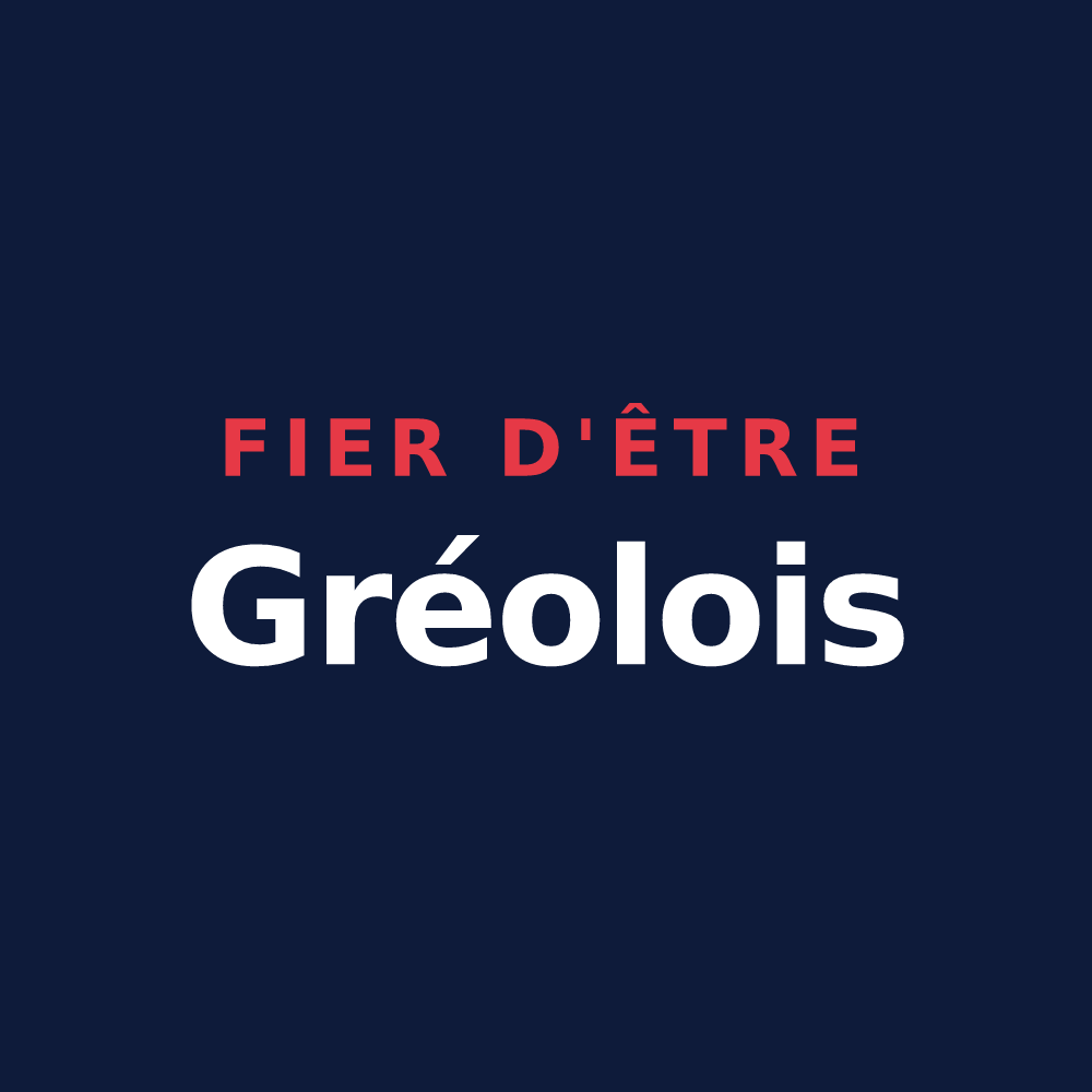 T-shirt « Fier d'être Gréolois » — design pour Gréolières