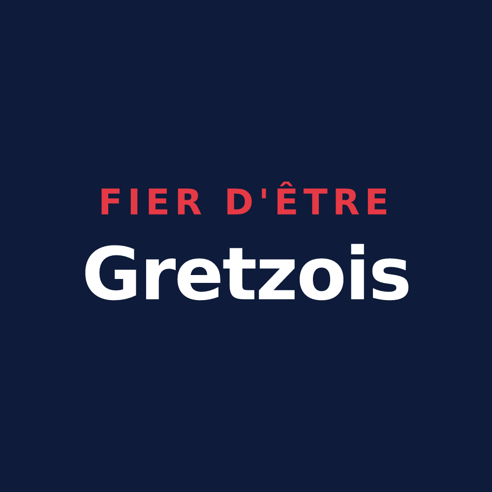 T-shirt « Fier d'être Gretzois » — design pour Gretz-Armainvilliers