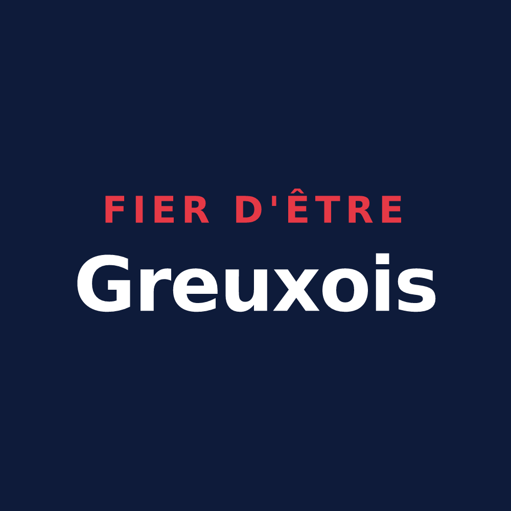 T-shirt « Fier d'être Greuxois » — design pour Greux