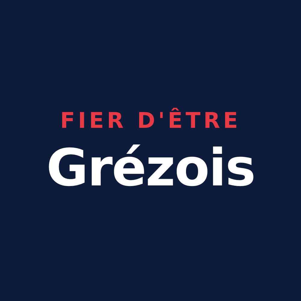 T-shirt « Fier d'être Grézois » — design pour Grèzes