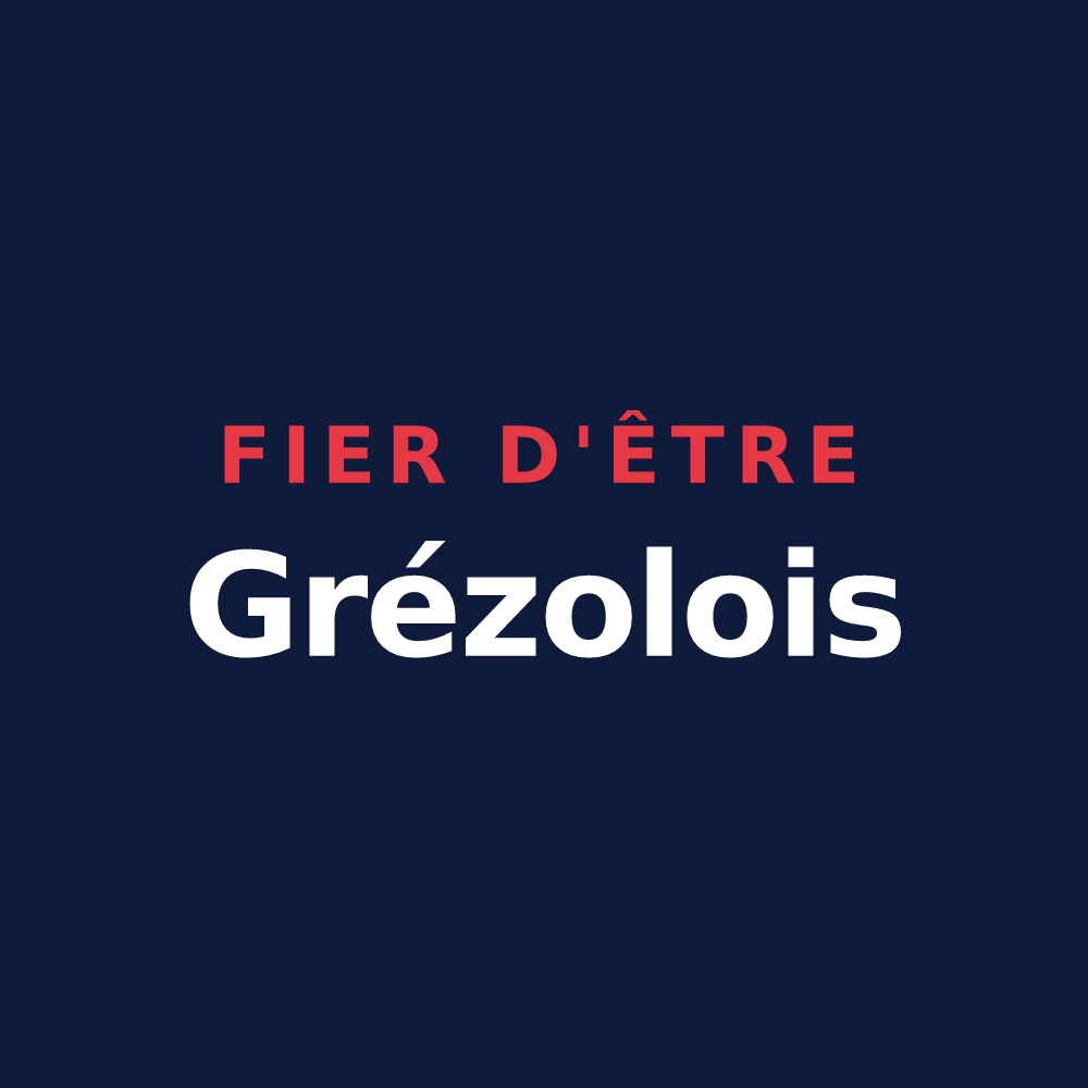 T-shirt « Fier d'être Grézolois » — design pour Grézieux-le-Fromental