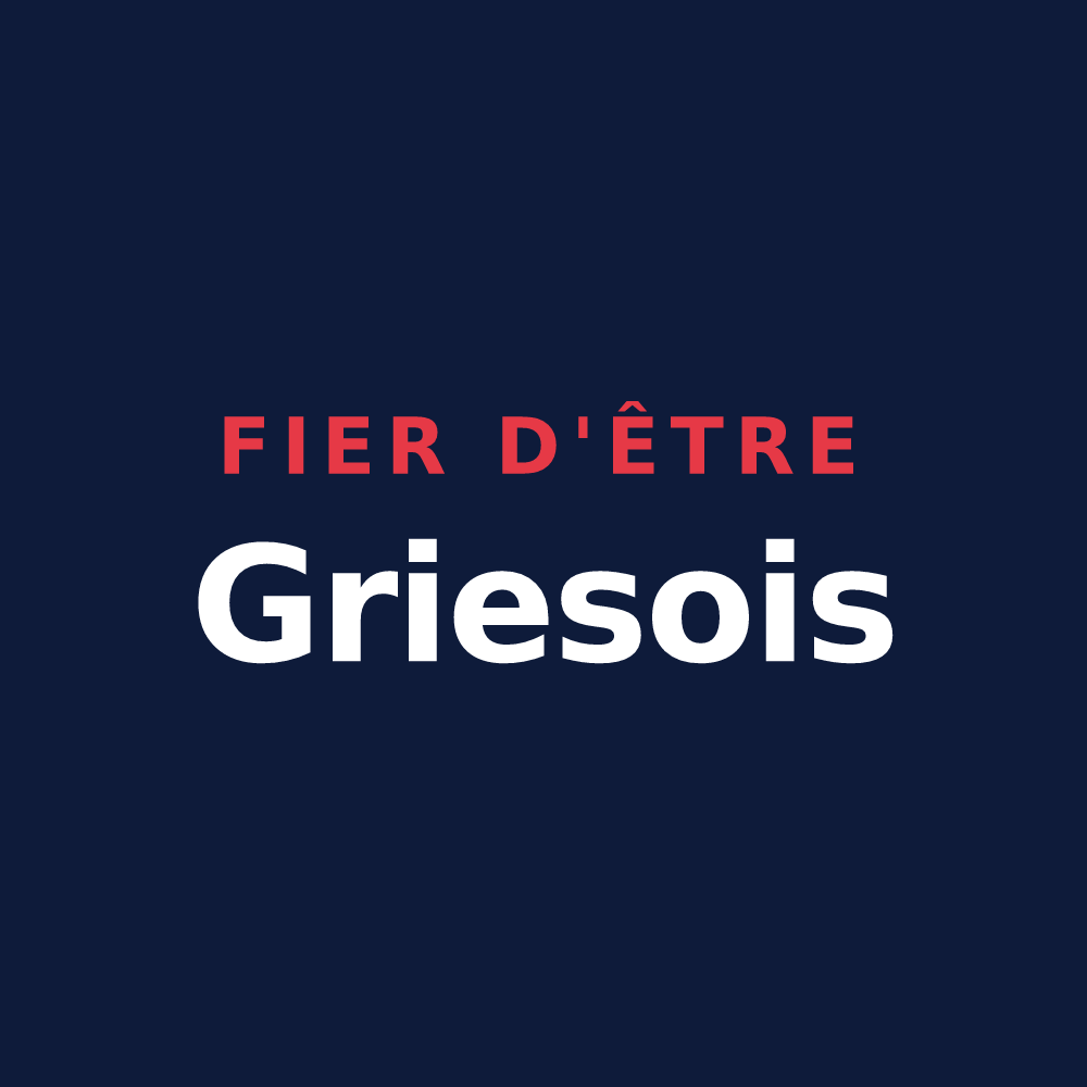 T-shirt « Fier d'être Griesois » — design pour Gries