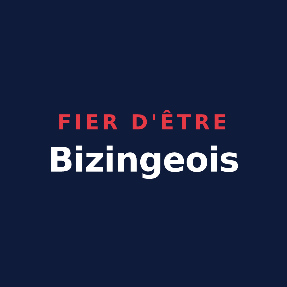 T-shirt « Fier d'être Bizingeois » — design pour Grindorff-Bizing