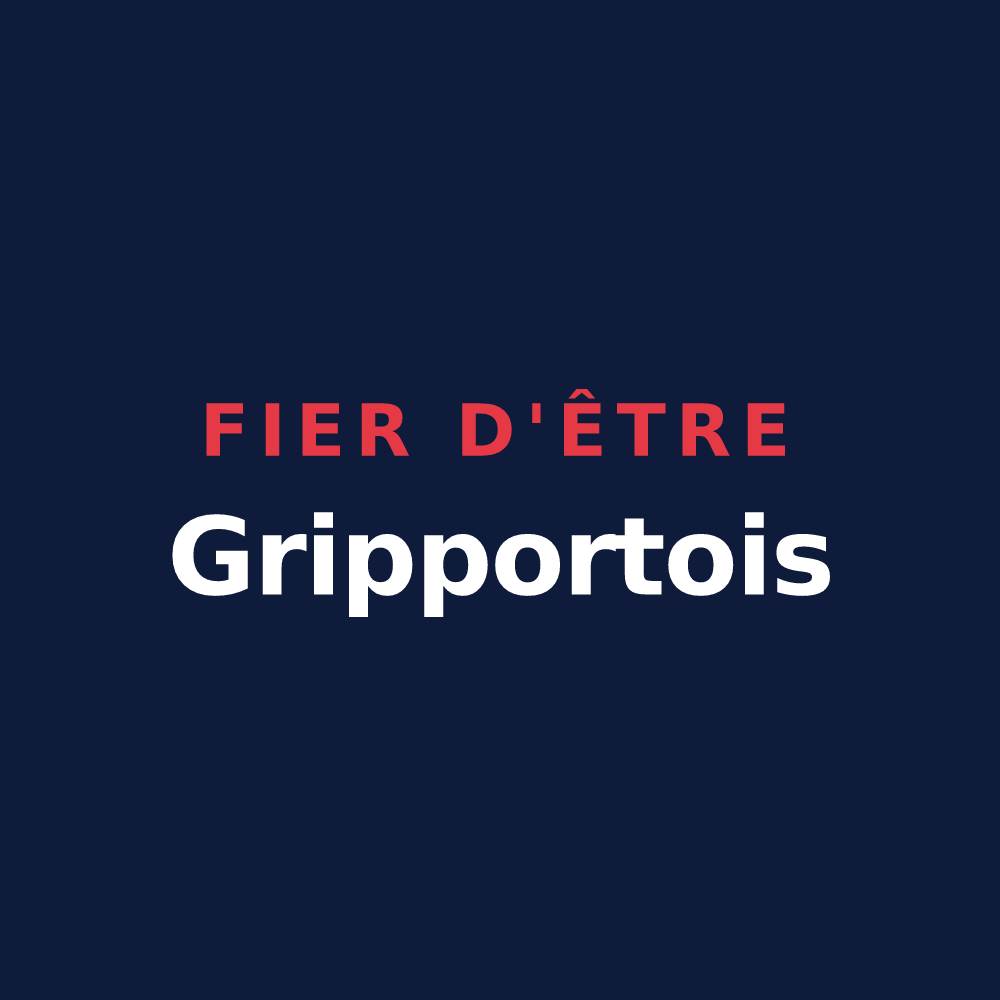 T-shirt « Fier d'être Gripportois » — design pour Gripport