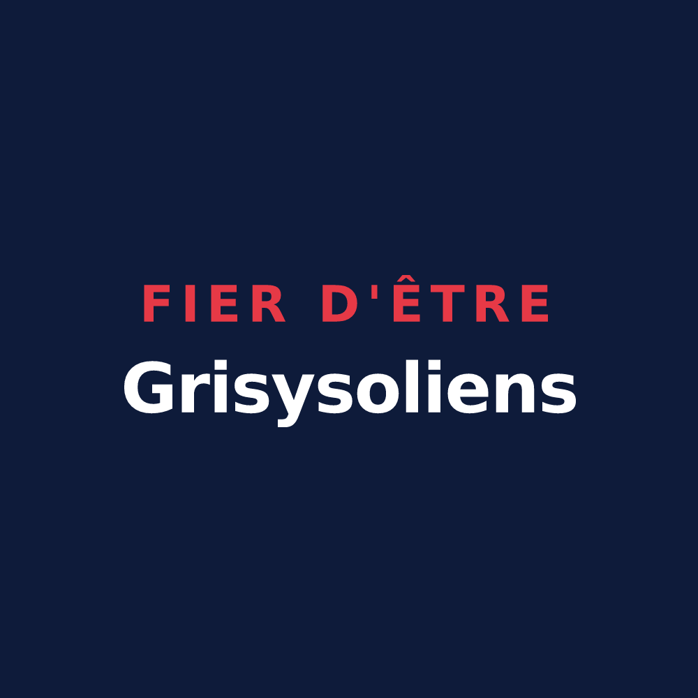 T-shirt « Fier d'être Grisysoliens » — design pour Grisy-Suisnes