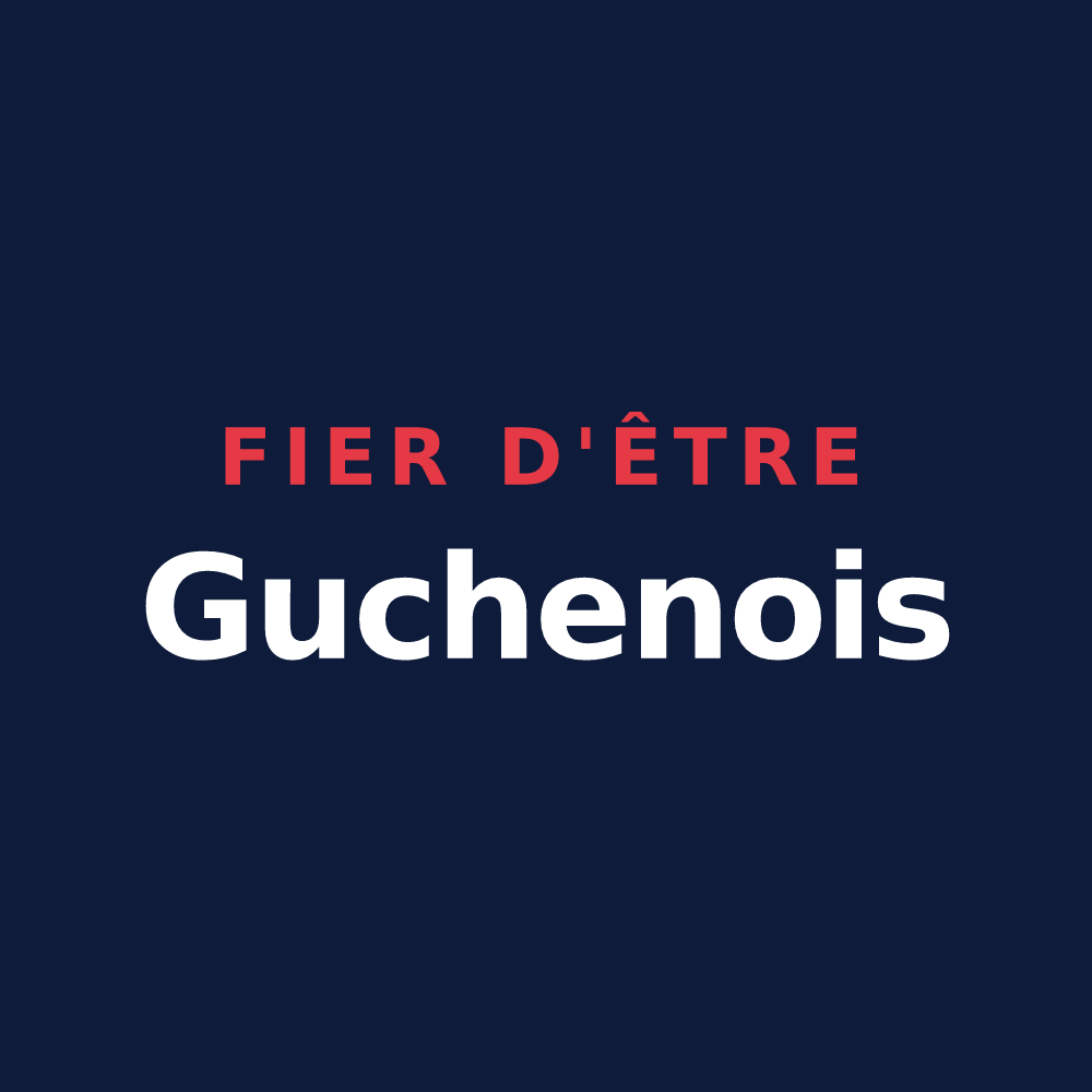 T-shirt « Fier d'être Guchenois » — design pour Guchen