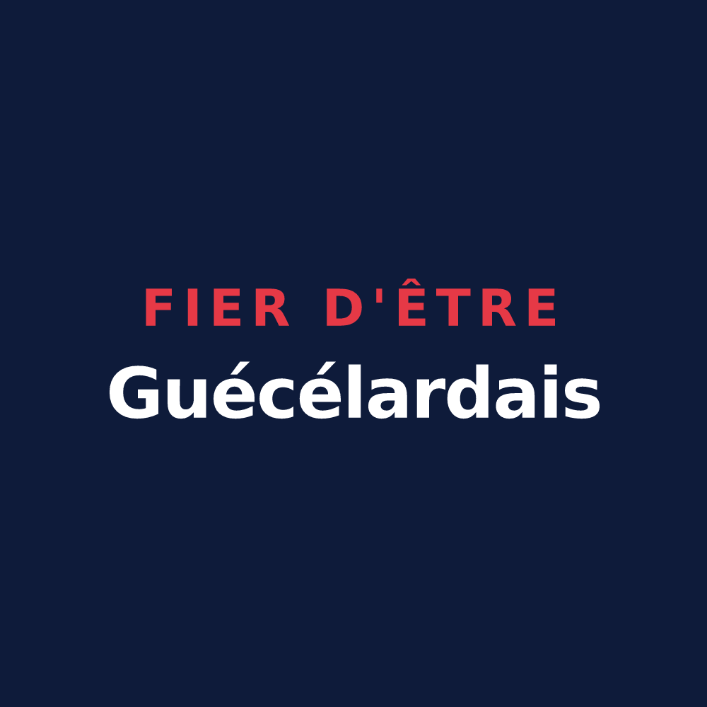 T-shirt « Fier d'être Guécélardais » — design pour Guécélard