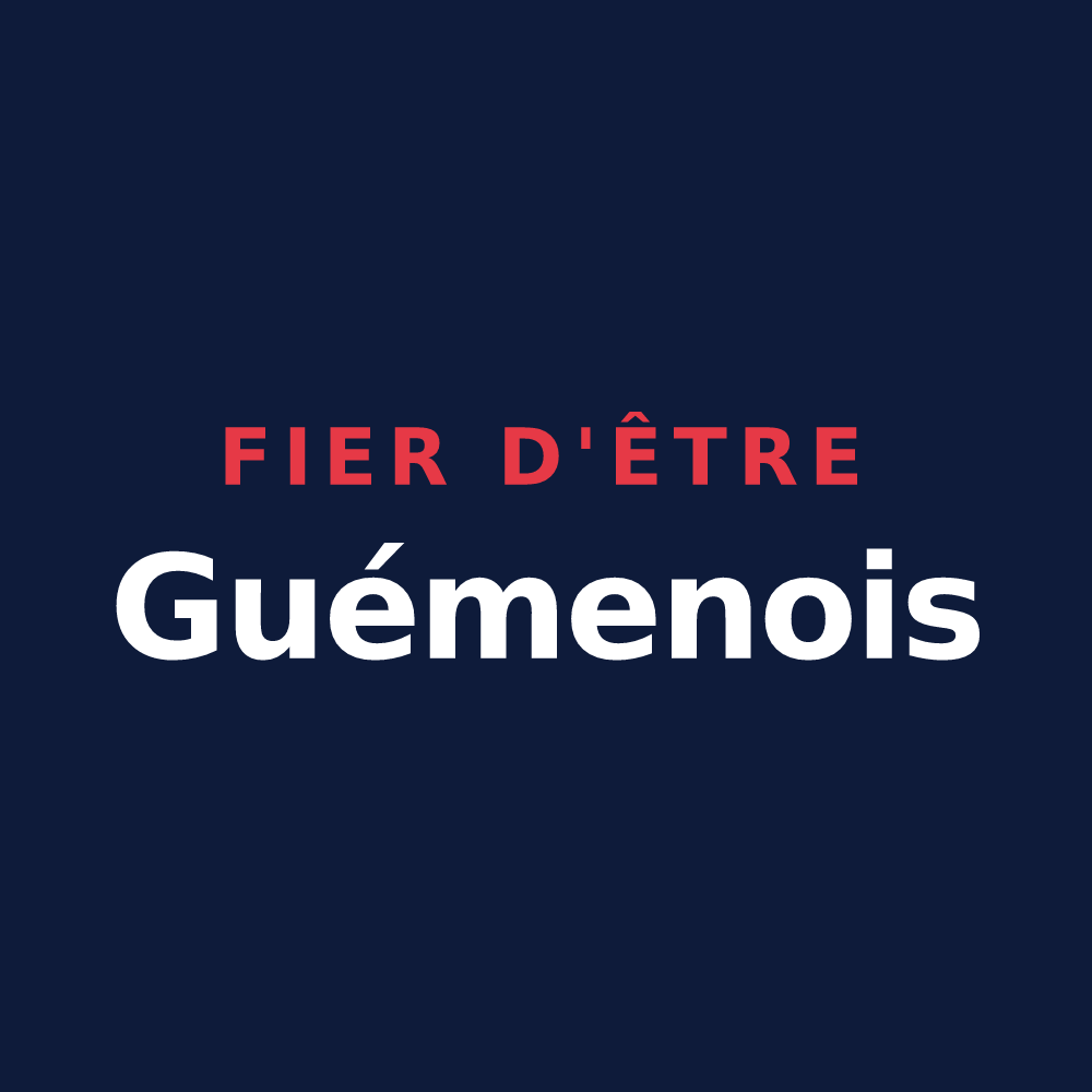 T-shirt « Fier d'être Guémenois » — design pour Guémené-sur-Scorff