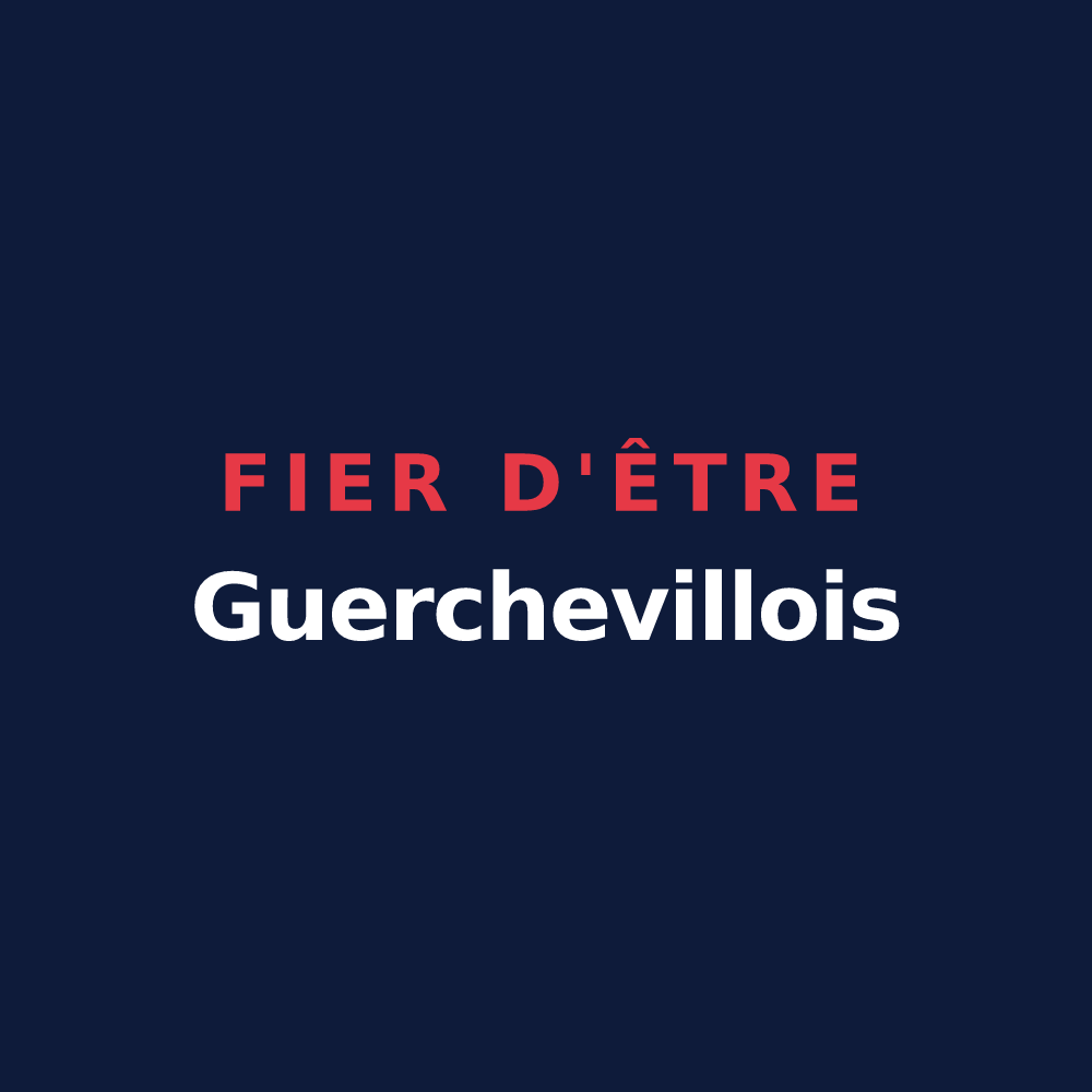 T-shirt « Fier d'être Guerchevillois » — design pour Guercheville