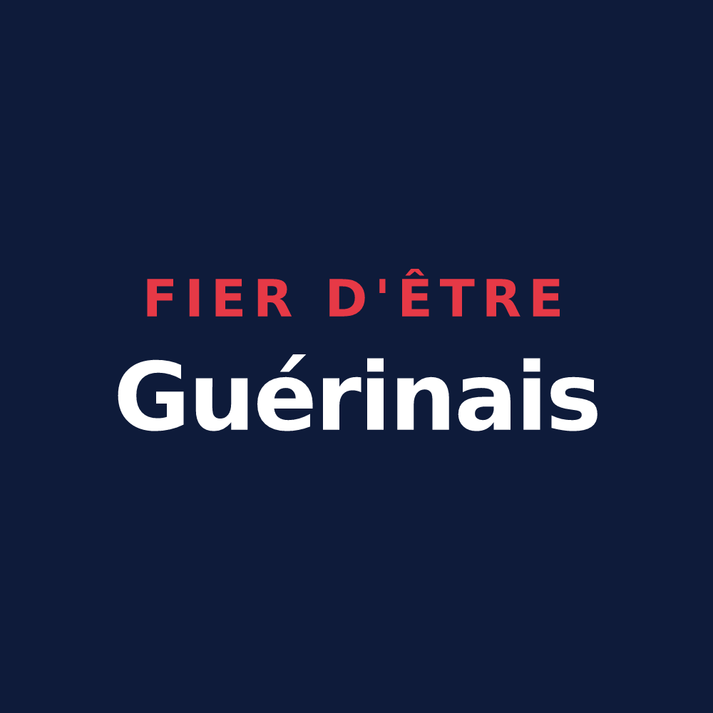 T-shirt « Fier d'être Guérinais » — design pour Guérin