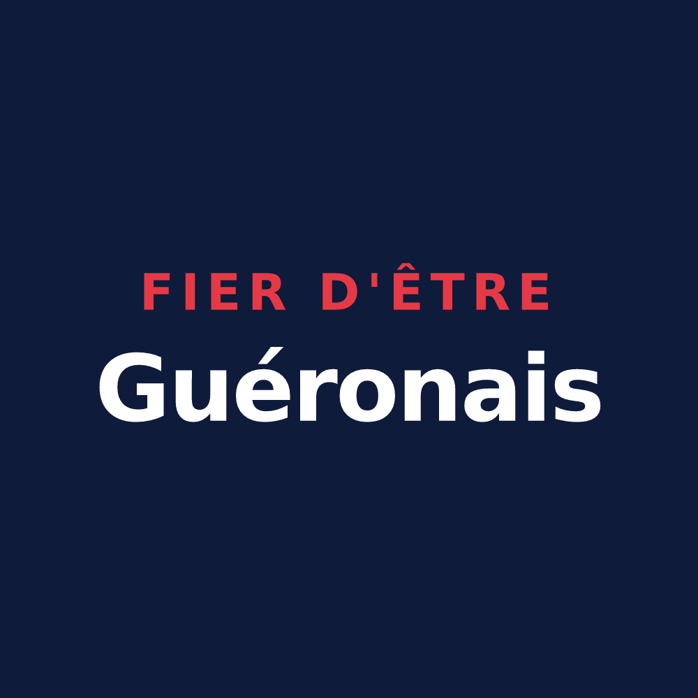 T-shirt « Fier d'être Guéronais » — design pour Guéron