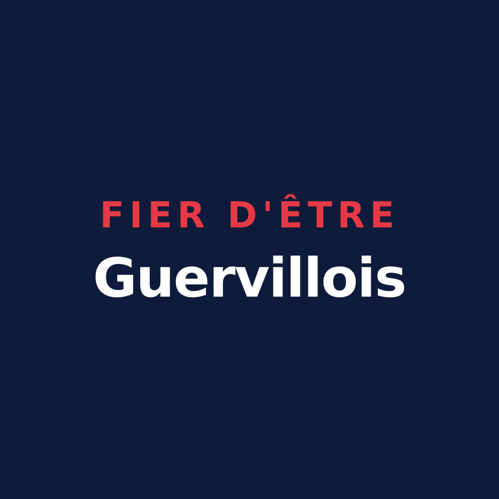 T-shirt « Fier d'être Guervillois » — design pour Guerville