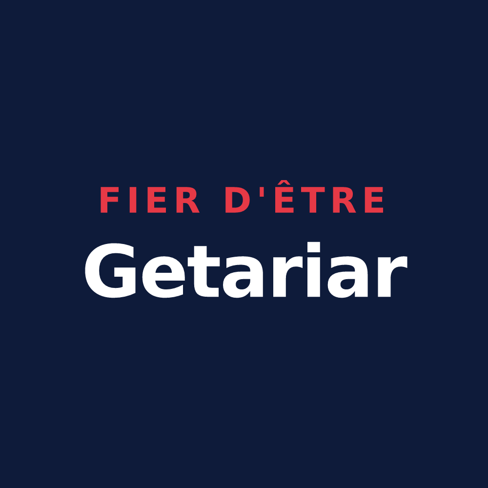 T-shirt « Fier d'être Getariar » — design pour Guéthary