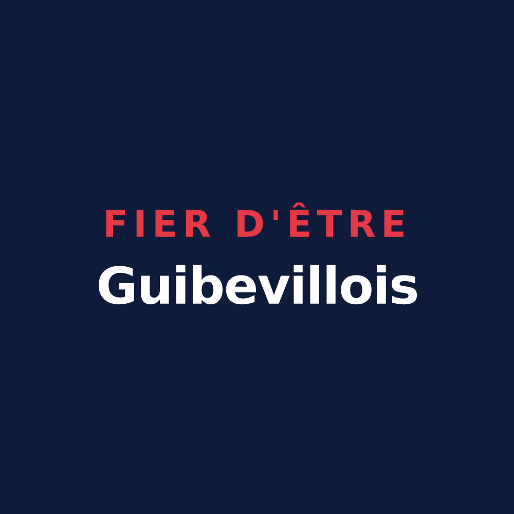 T-shirt « Fier d'être Guibevillois » — design pour Guibeville