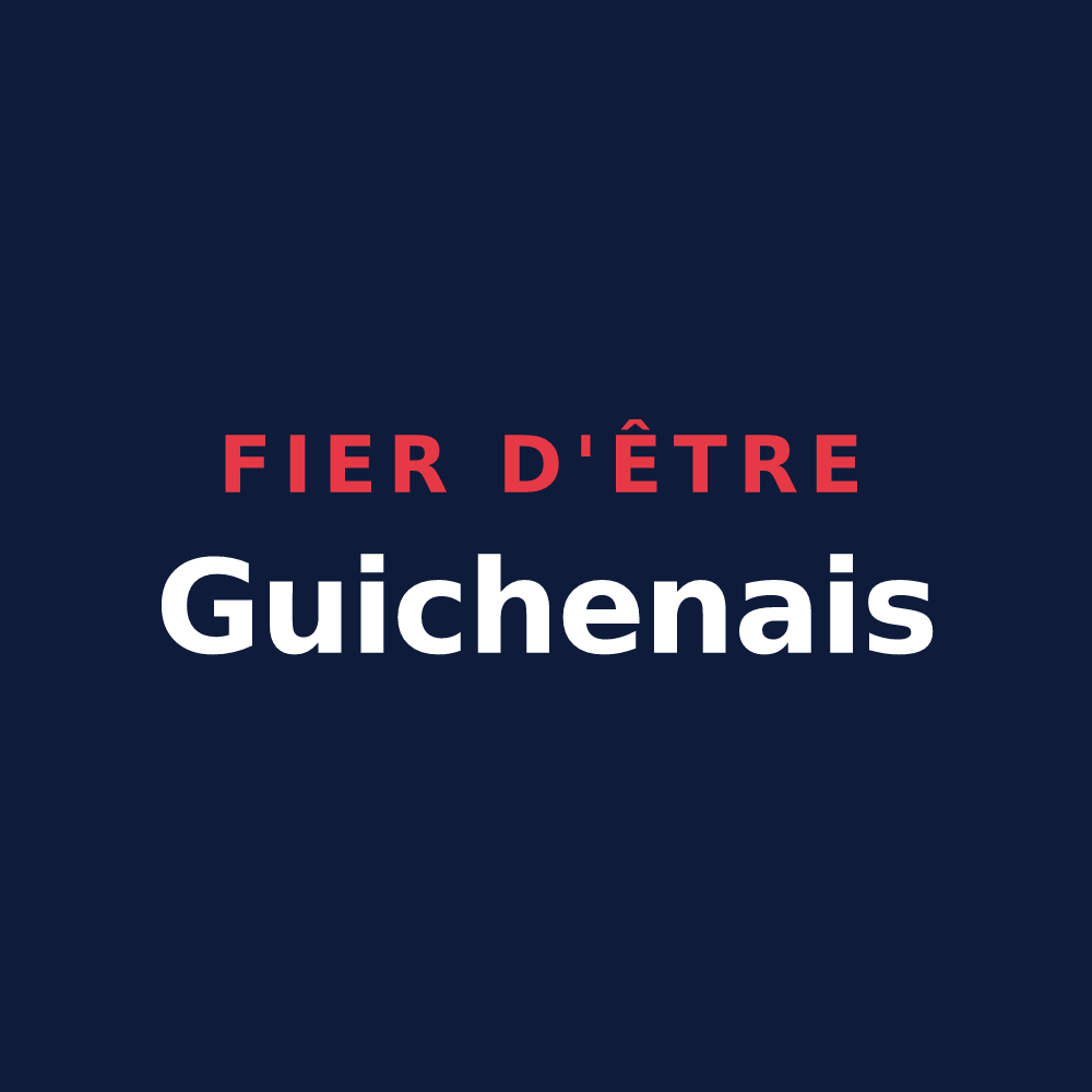 T-shirt « Fier d'être Guichenais » — design pour Guichen