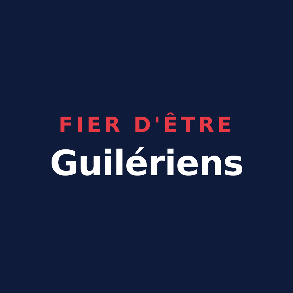 T-shirt « Fier d'être Guilériens » — design pour Guilers