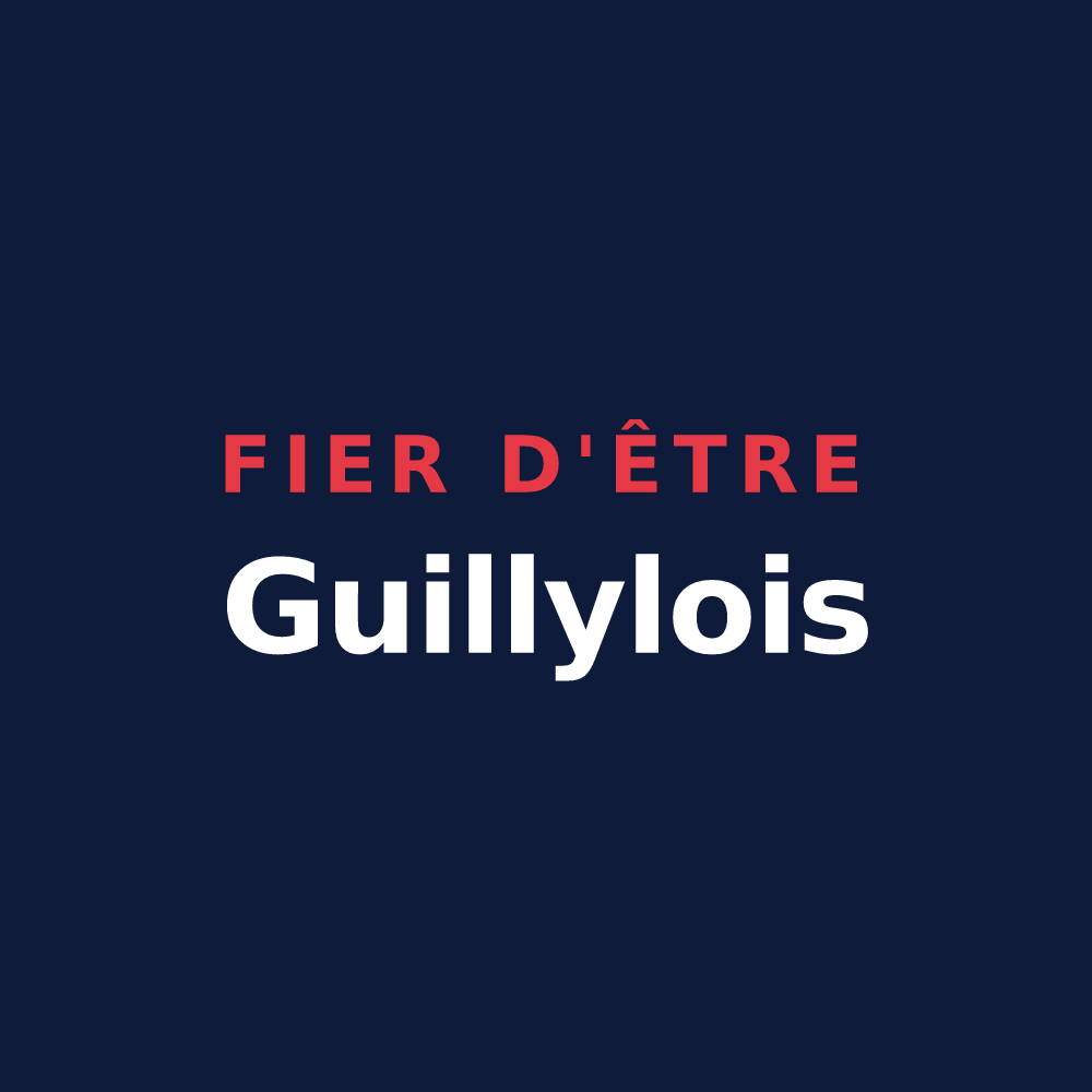T-shirt « Fier d'être Guillylois » — design pour Guilly