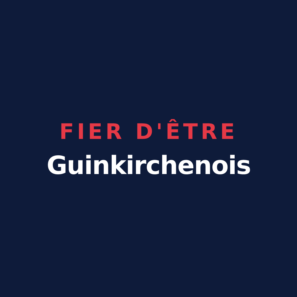 T-shirt « Fier d'être Guinkirchenois » — design pour Guinkirchen
