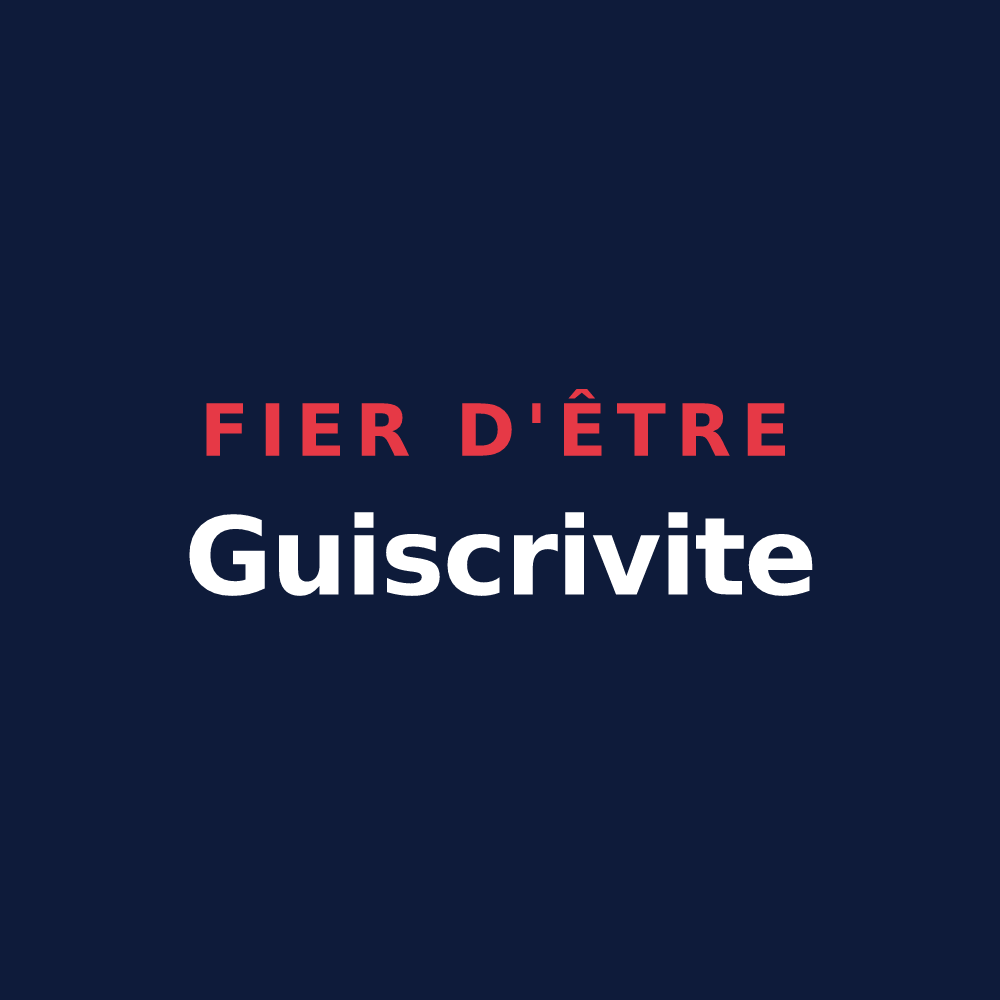 T-shirt « Fier d'être Guiscrivite » — design pour Guiscriff