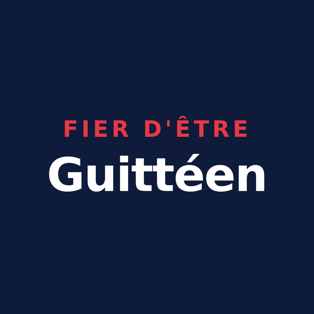T-shirt « Fier d'être Guittéen » — design pour Guitté