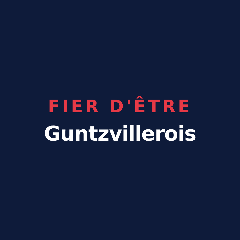 T-shirt « Fier d'être Guntzvillerois » — design pour Guntzviller