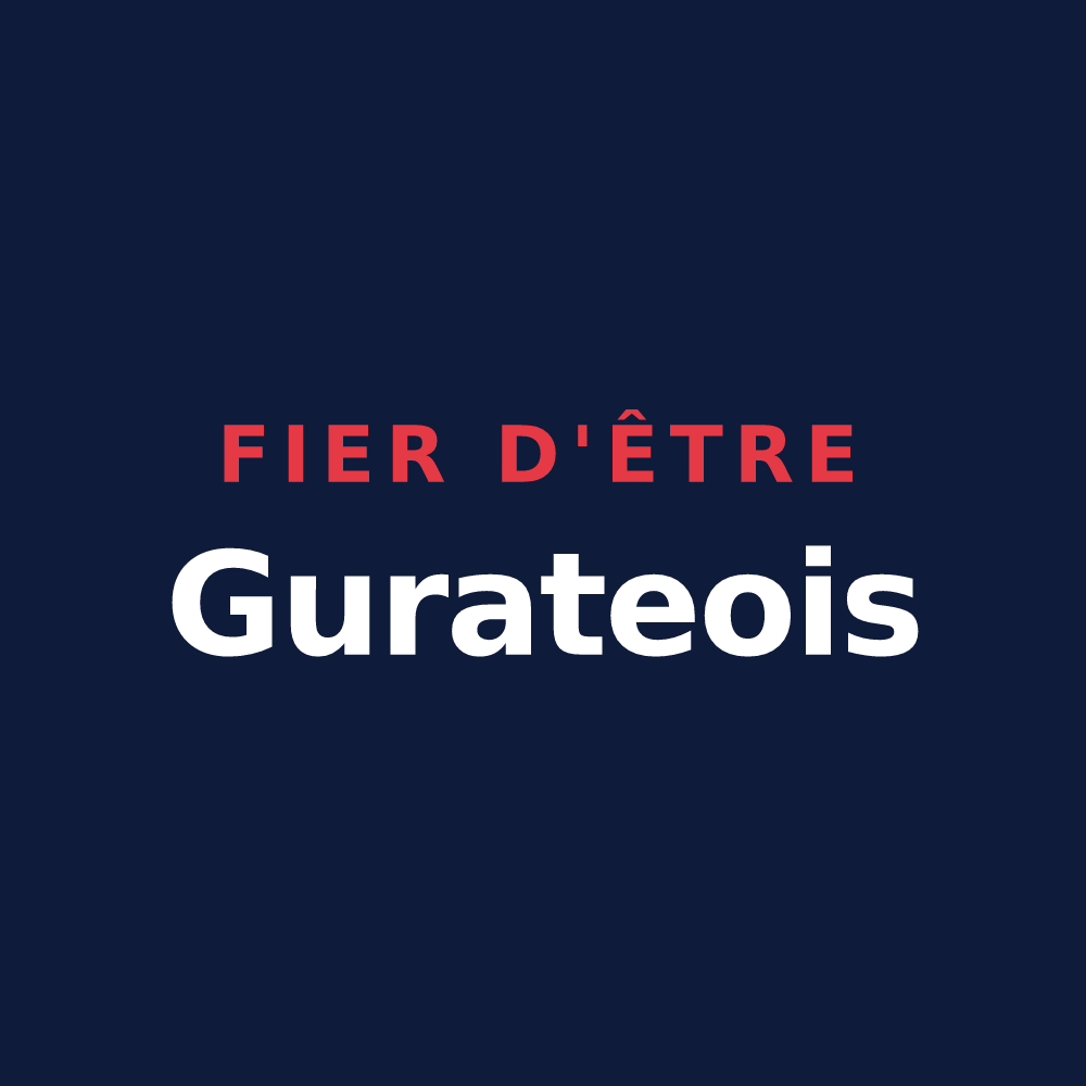 T-shirt « Fier d'être Gurateois » — design pour Gurat