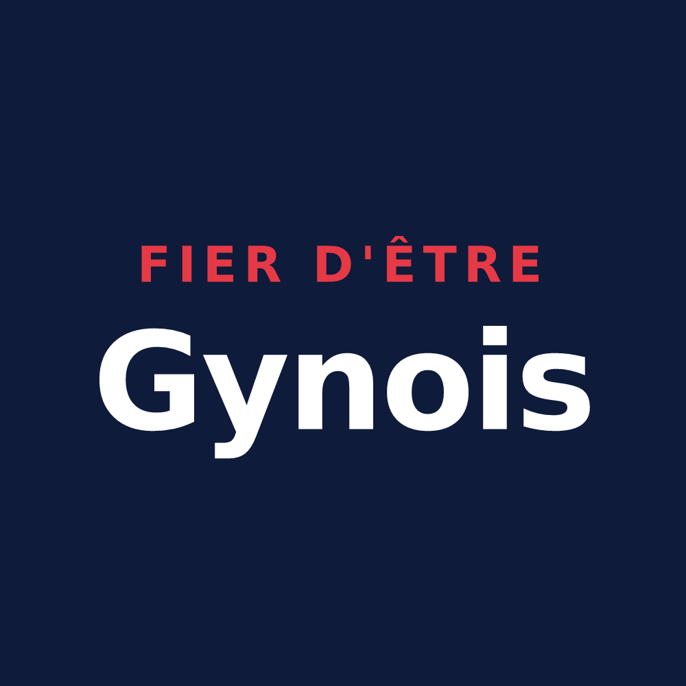 T-shirt « Fier d'être Gynois » — design pour Gye