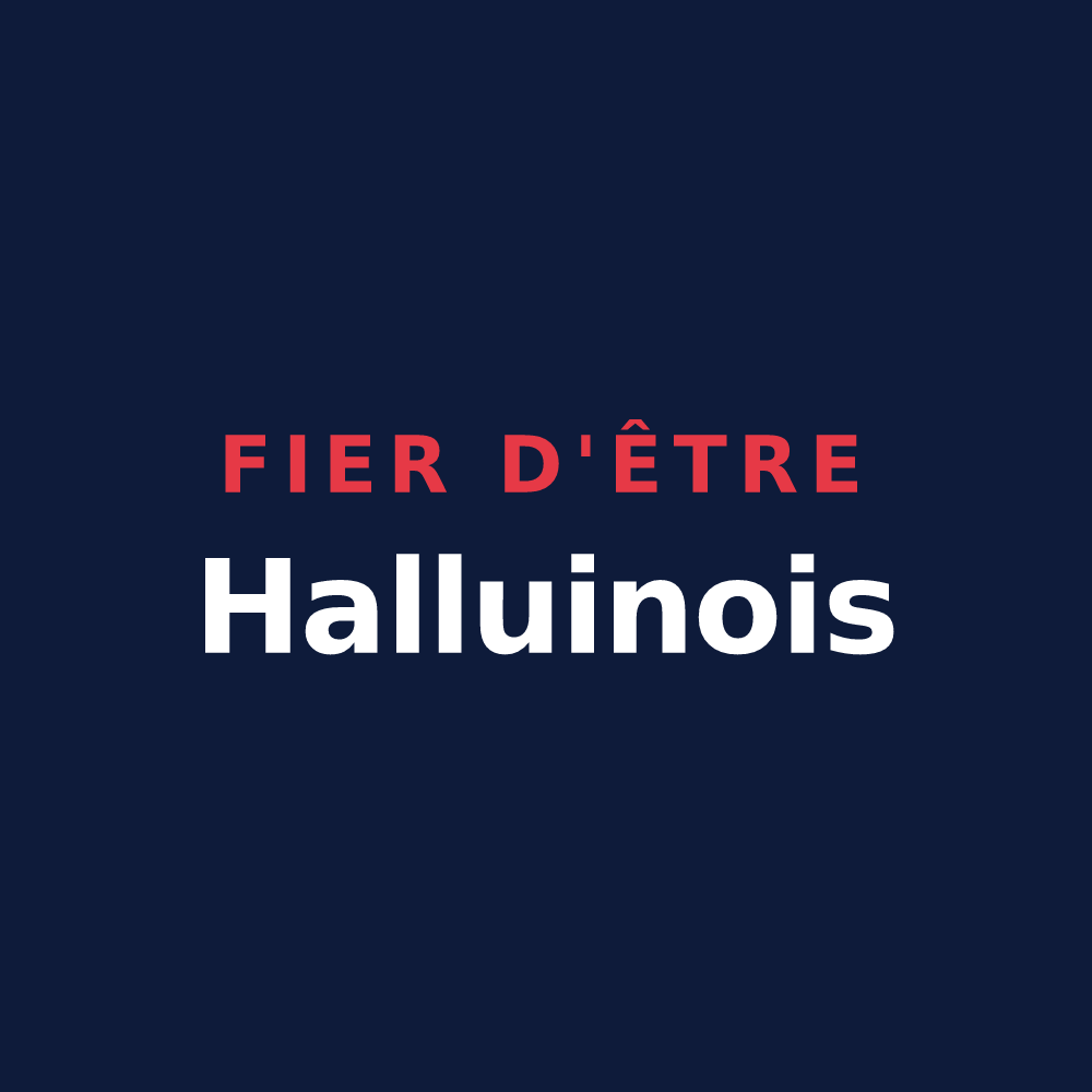 T-shirt « Fier d'être Halluinois » — design pour Halluin