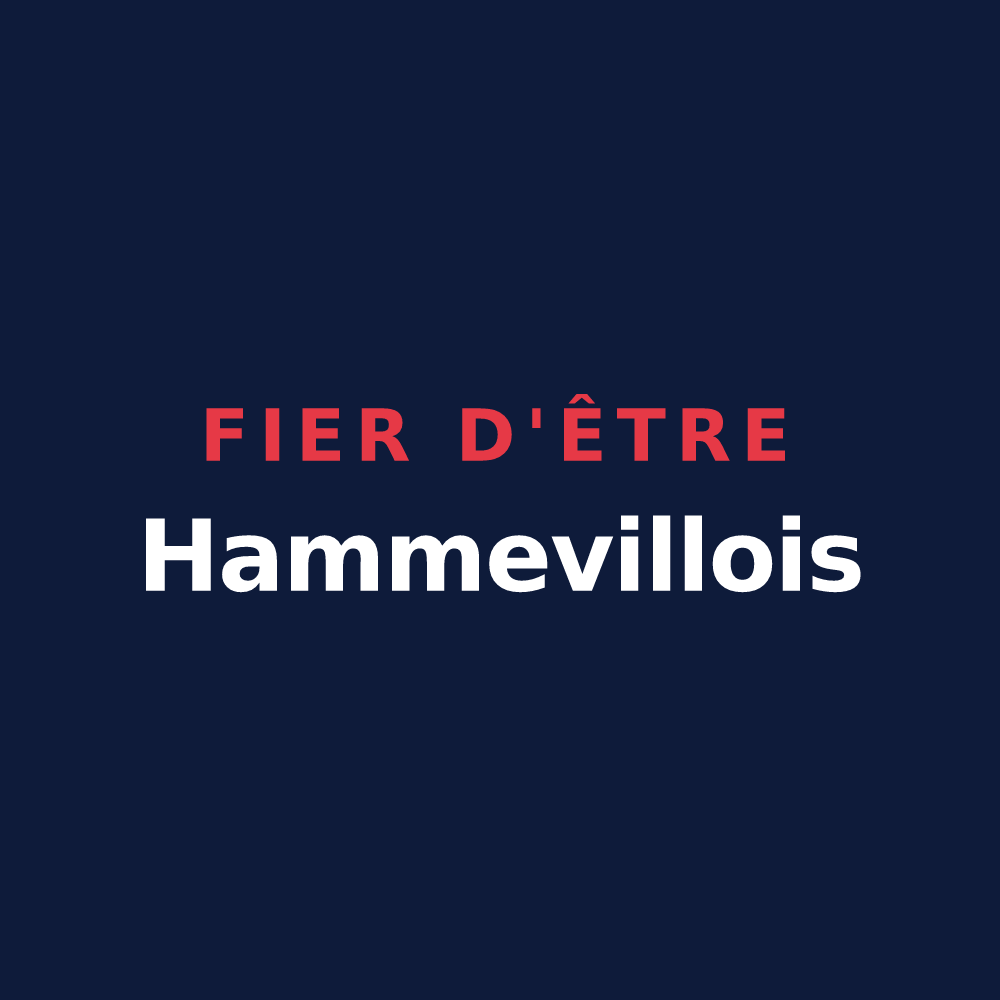 T-shirt « Fier d'être Hammevillois » — design pour Hammeville