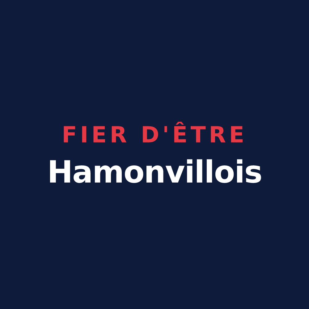 T-shirt « Fier d'être Hamonvillois » — design pour Hamonville