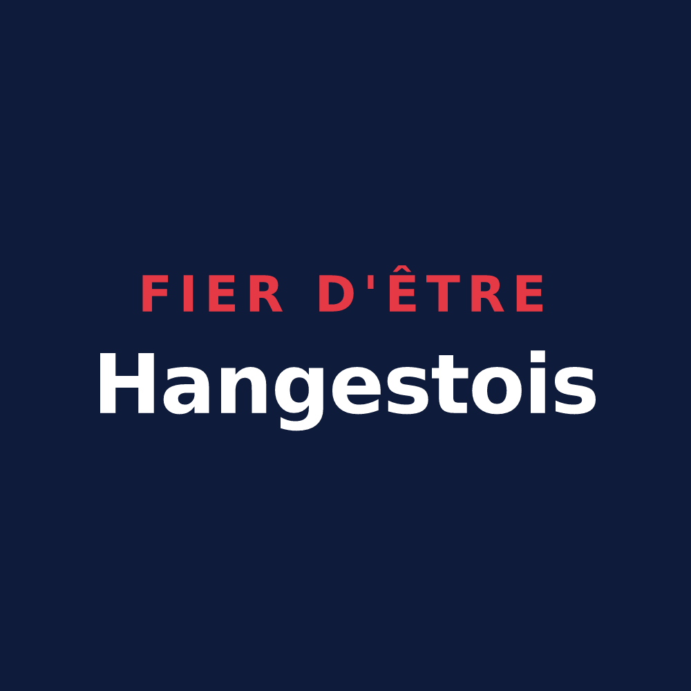T-shirt « Fier d'être Hangestois » — design pour Hangest-sur-Somme
